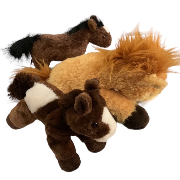 Plush stuffed animal horse 3 piece bundle - Picture 5 of 17